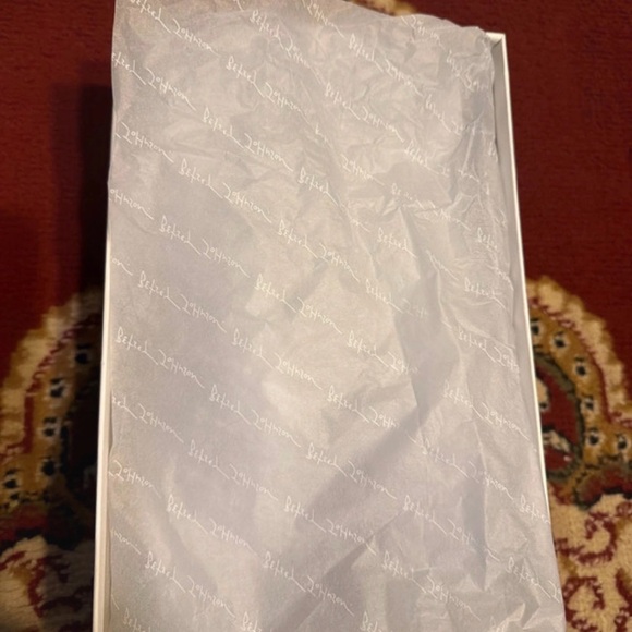 Betsey Johnson White Jeweled Strappy Slide Sandals - Picture 10 of 11